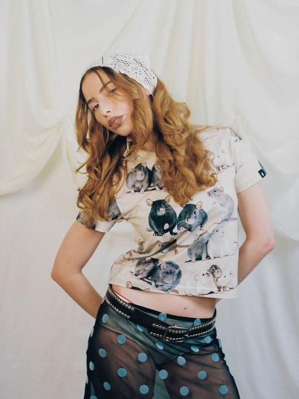 Lazy Oaf Having Regrats Fitted Tee