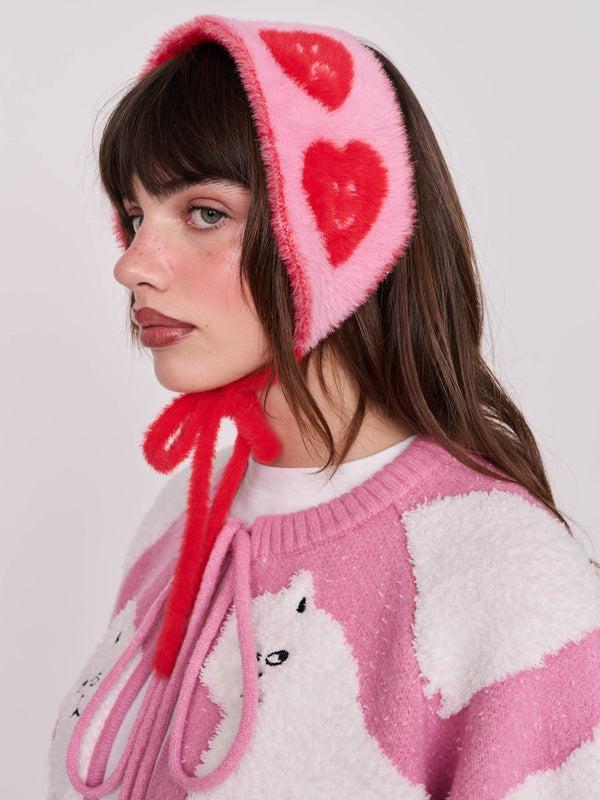 lazy oaf Heart Ear Warmer
