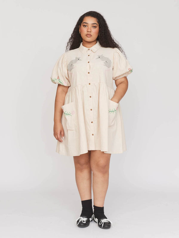 Lazy Oaf Hug A Rat Smock Dress