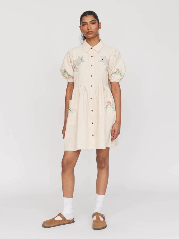 lazy oaf Hug A Rat Smock Dress