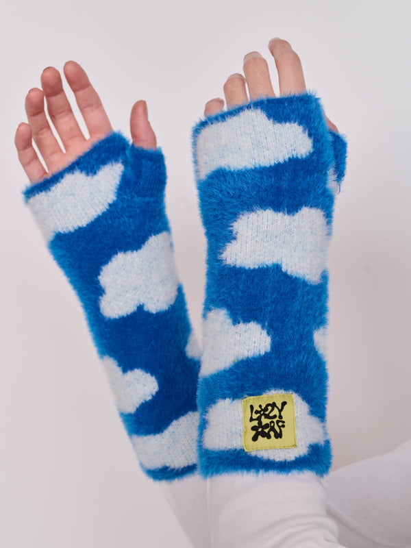 lazy oaf In The Clouds Wrist Warmers