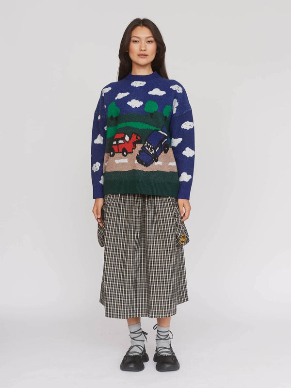 Lazy Oaf It's A Car Crash Jumper
