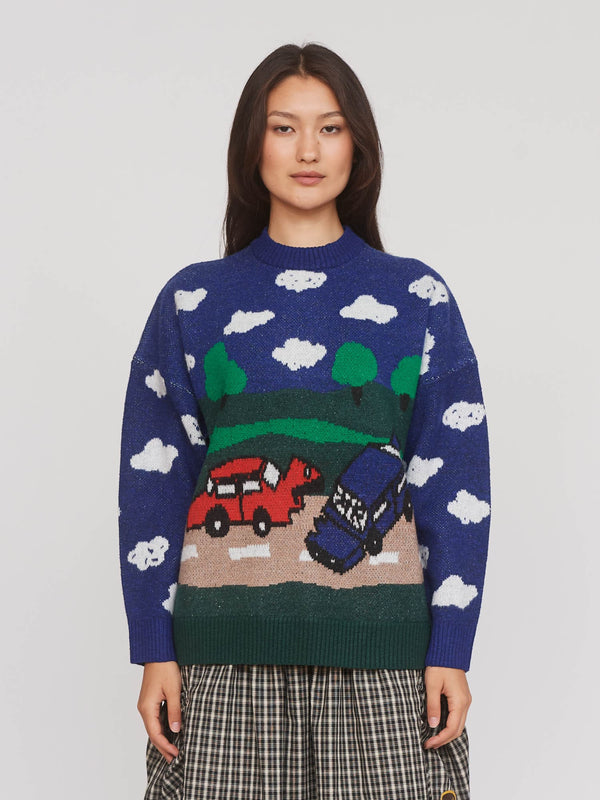 lazy oaf It's A Car Crash Jumper