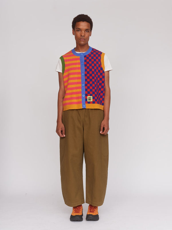 Lazy Oaf Jumbled Up Knitted Vest