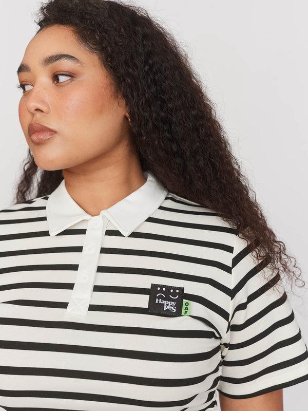 Lazy Oaf Lazy Rouched Rugby Top