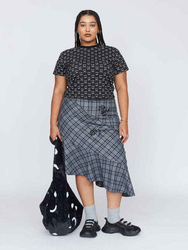 Lazy Oaf Mini Happy Sad Fitted Tee