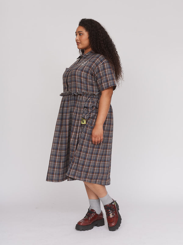 Lazy Oaf Mismatch Midi Dress