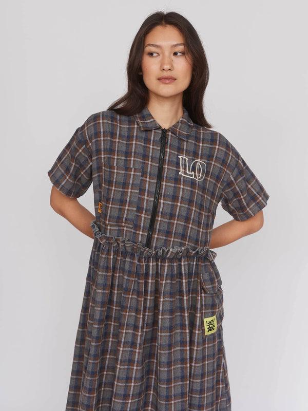 Lazy Oaf Mismatch Midi Dress