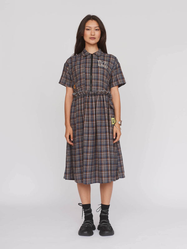 lazy oaf Mismatch Midi Dress