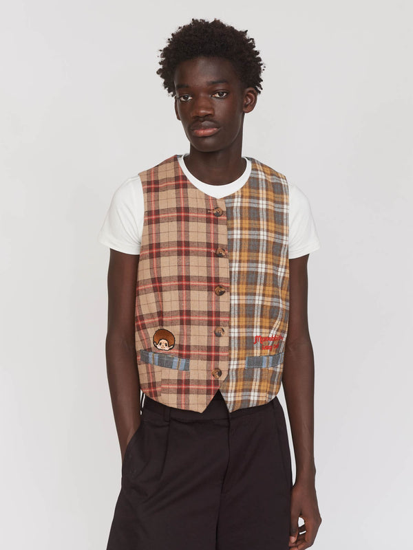 Lazy Oaf Monchhichi X Lazy Oaf Button Up Top