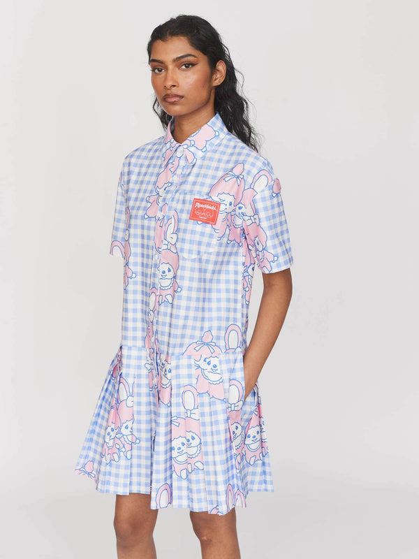 Lazy Oaf Monchhichi X Lazy Oaf Shirt Dress