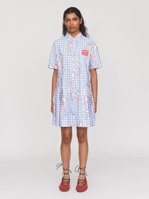 Lazy Oaf Monchhichi X Lazy Oaf Shirt Dress