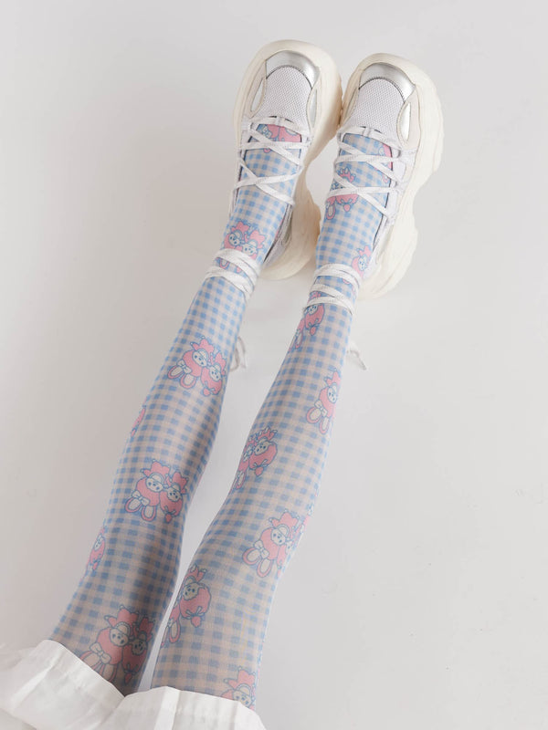 Lazy Oaf Monchhichi X Lazy Oaf Tights