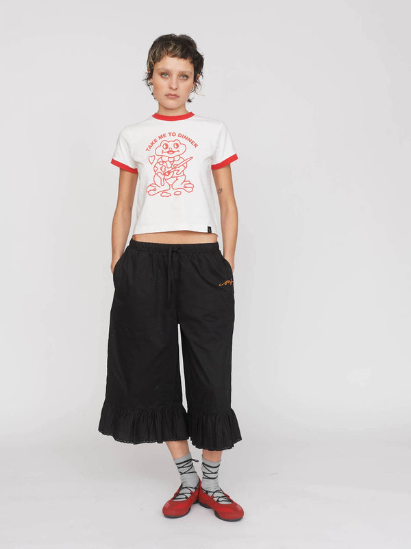 Lazy Oaf Oaf Around Wide Leg Culottes