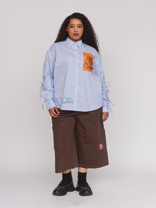 Lazy Oaf Oaf Fail Cropped Trousers