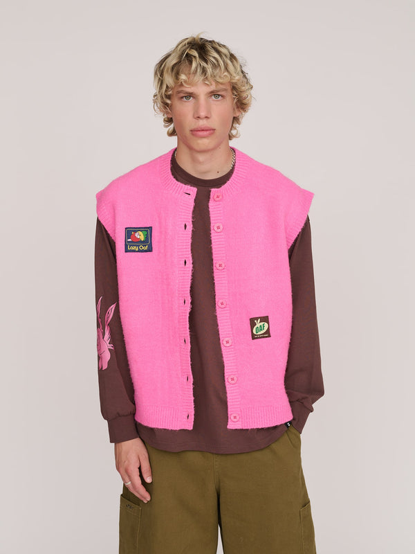 Lazy Oaf Oaf Labels Button Through Vest