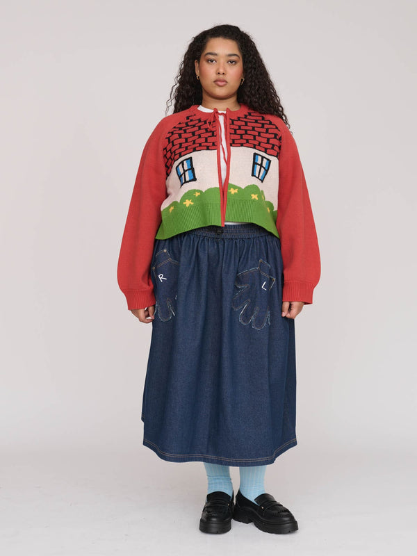 Lazy Oaf Our House Cardigan