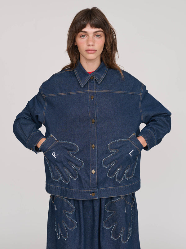 Lazy Oaf Out Of Hand Denim Set