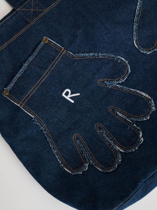 Lazy Oaf Out Of Hand Denim Tote Bag
