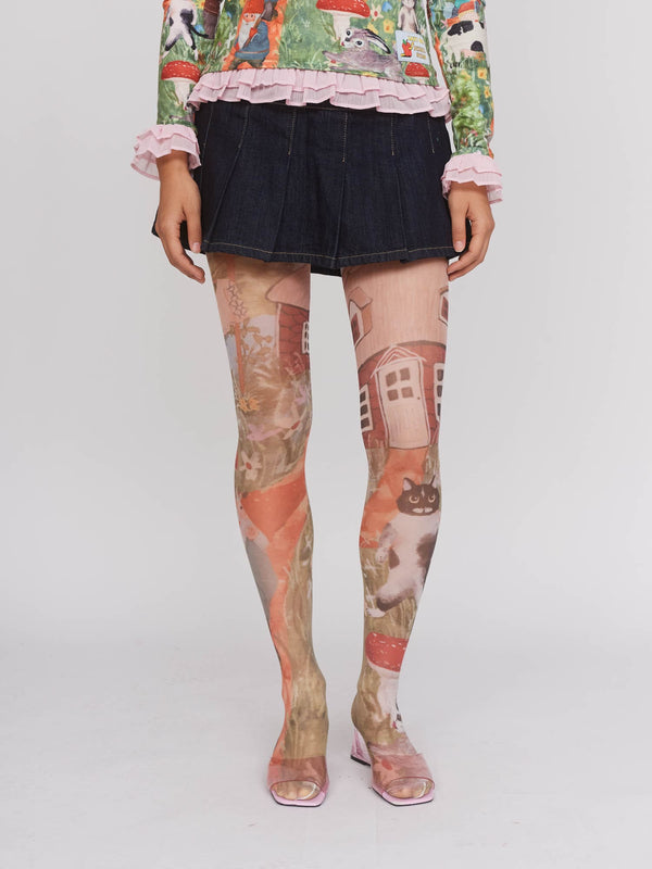 lazy oaf Outsiders Division x Lazy Oaf Tights