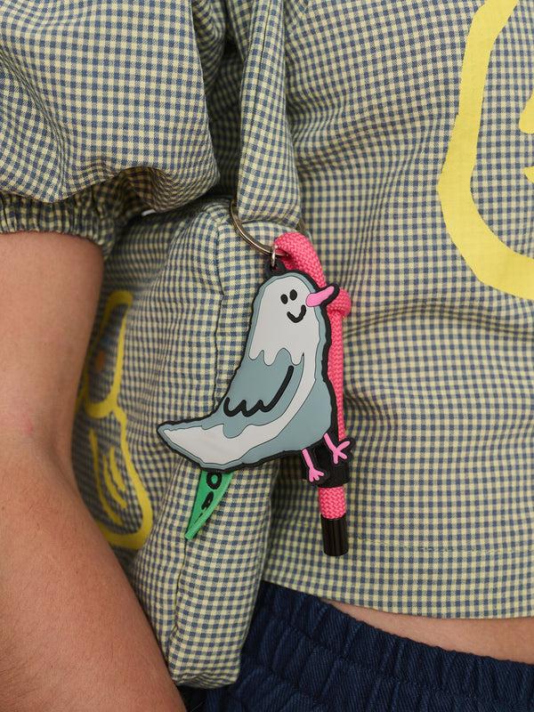 Lazy Oaf Pigeon Keyring