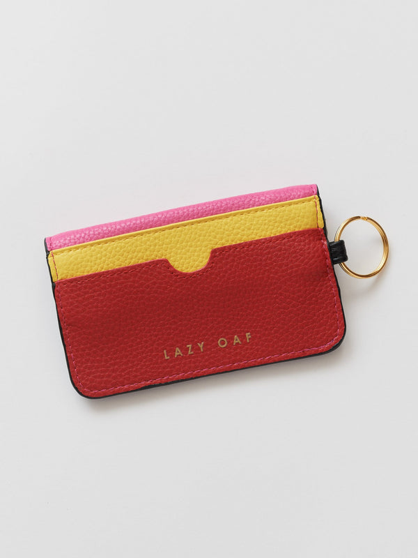 Lazy Oaf Primary Cash Stash Purse