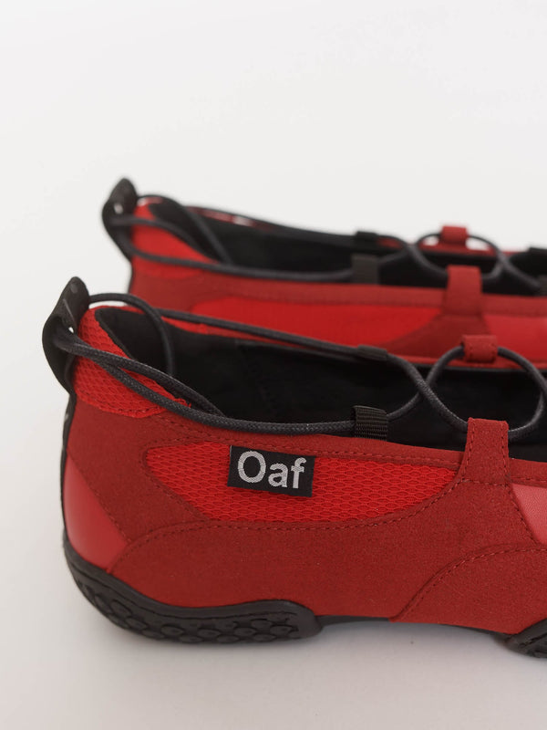Lazy Oaf Red Slimbo Ballet Sneakers