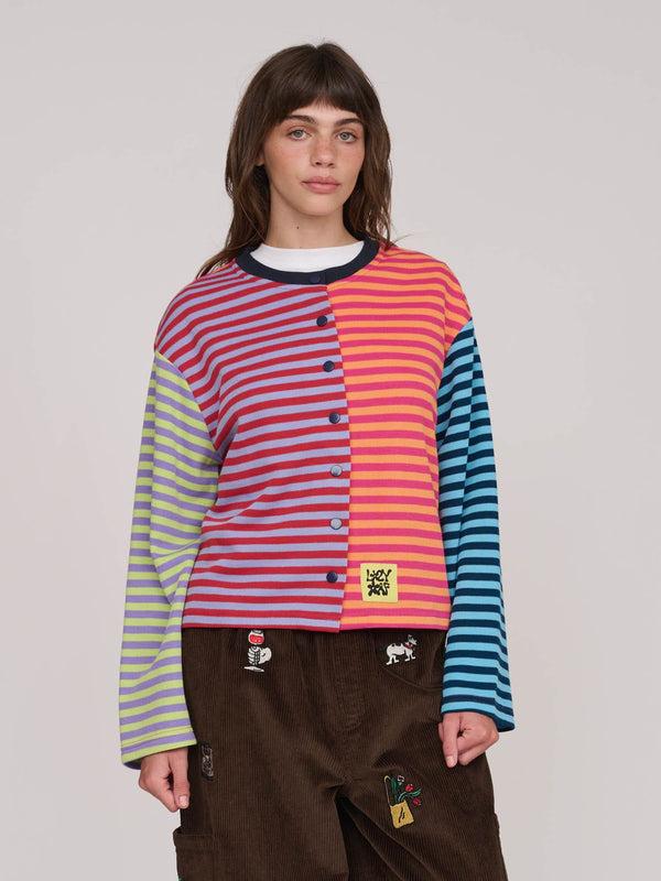 Lazy Oaf Seeing Stripes Button Up
