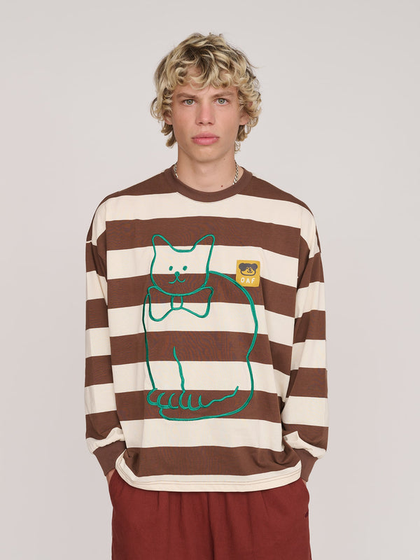 lazy oaf Smart Boy Long Sleeve Tee