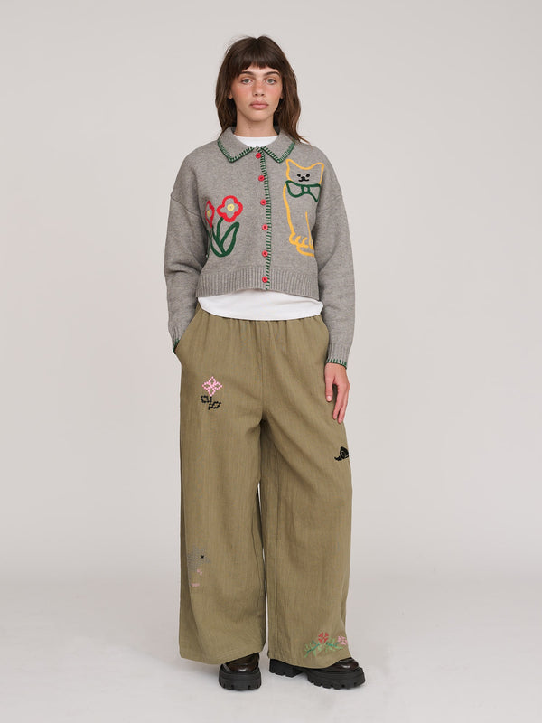Lazy Oaf Snails Pace Pull On Trousers