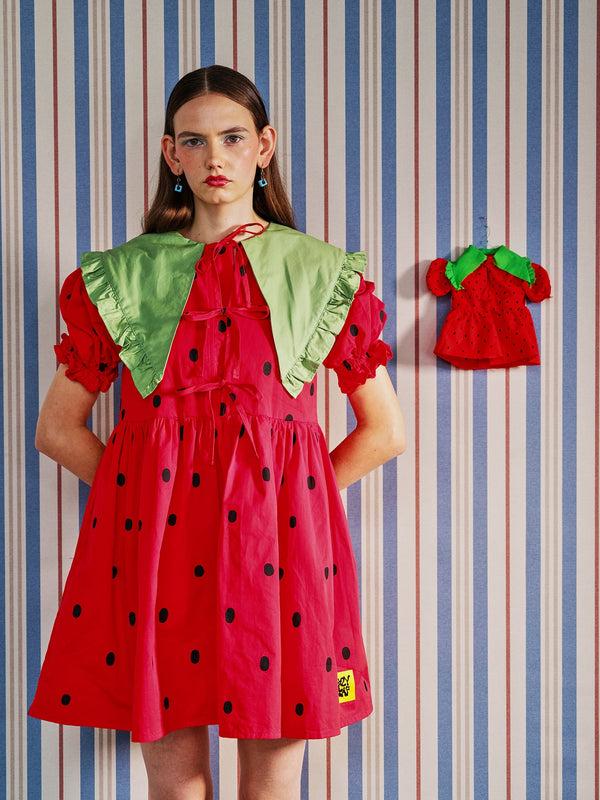 Lazy Oaf Strawberry Mini Dress