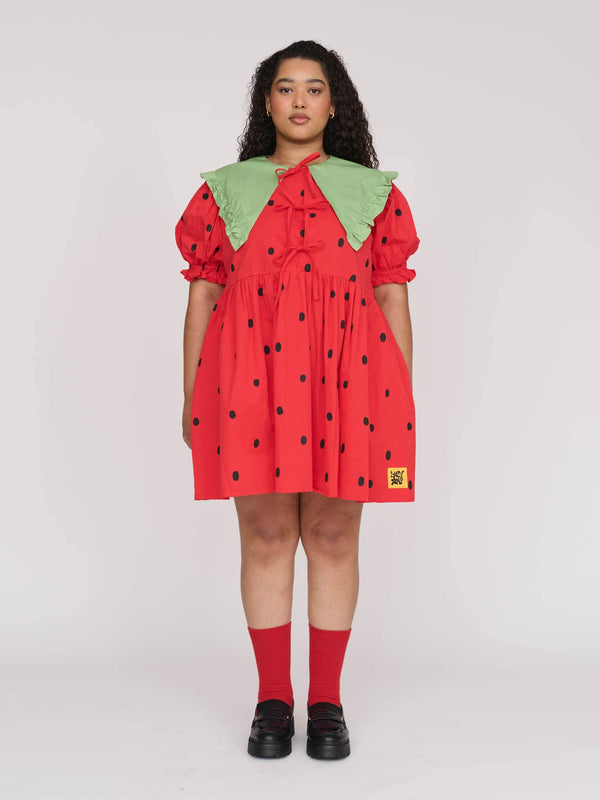 lazy oaf Strawberry Mini Dress