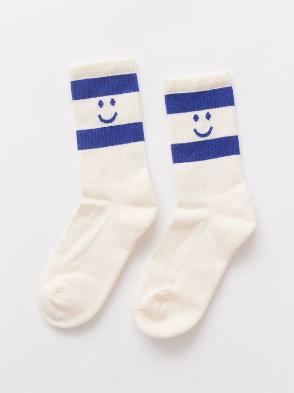 Lazy Oaf Stripe Happy Sad Socks