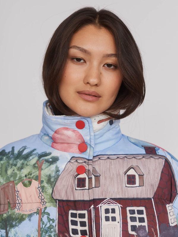 Lazy Oaf Outsiders Division X Lazy Oaf Garden Puffer Coat
