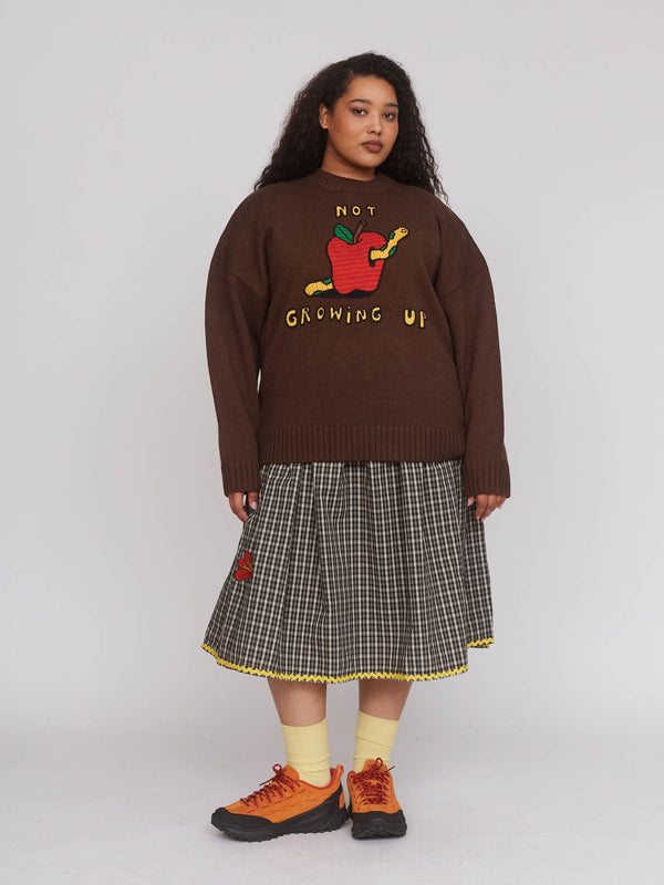 Lazy Oaf Outsiders Division X Lazy Oaf Not Growing Up Jumper