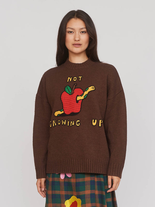 Lazy Oaf Outsiders Division X Lazy Oaf Not Growing Up Jumper