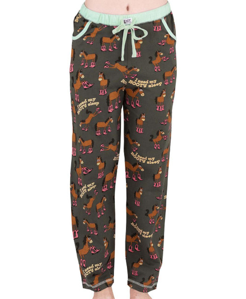 lazy one Booty Sleep Women's Regular Fit Horse PJ Pant