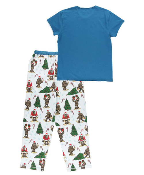 Lazy One Christmas Bigfoot Women's Regular Fit PJ Set