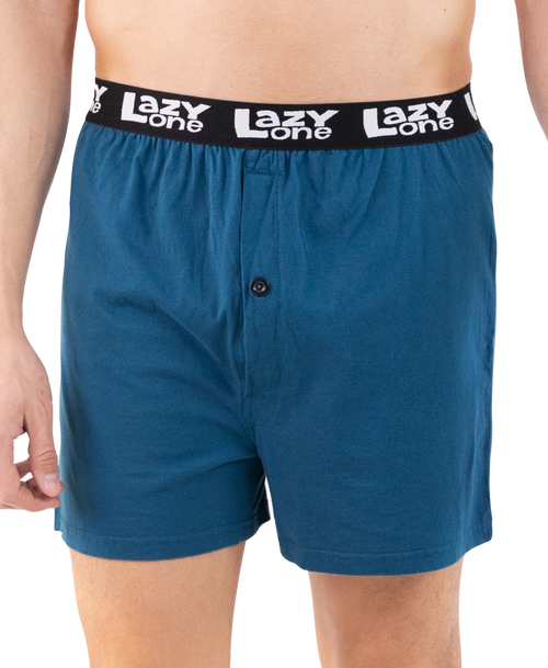 Lazy One Do These Shorts Make My Bass Look Big? Men's Funny Boxer