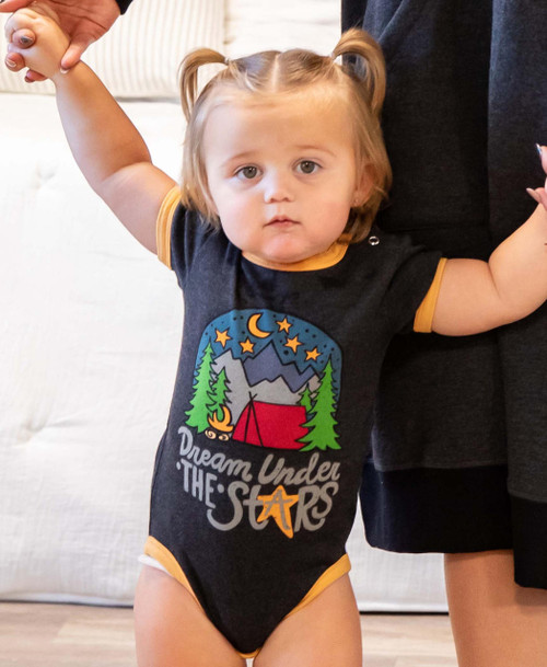 Lazy One Dream Under The Stars Infant Creeper Onesie