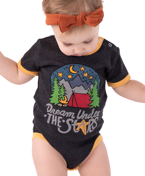 lazy one Dream Under The Stars Infant Creeper Onesie
