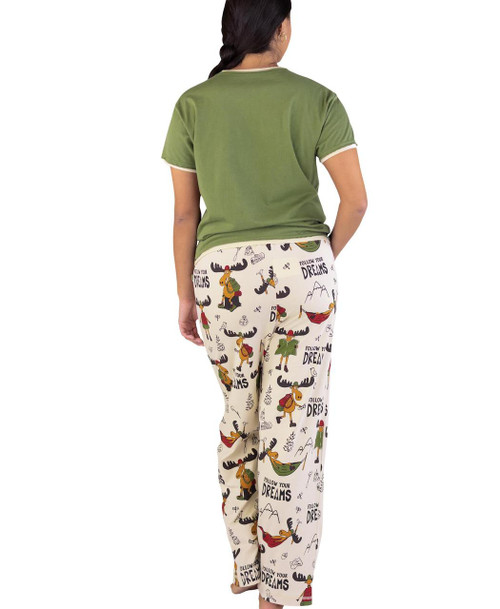 Lazy One Follow Your Dreams Women's Regular Fit PJ Set