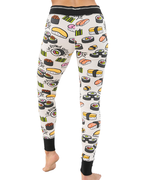 Lazy One I Just Rolled Out Of Bed Women's Sushi Legging