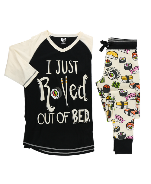 Lazy One I Just Rolled Out Of Bed Women's Sushi Legging Set