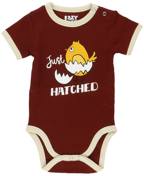 Lazy One Just Hatched Chicken Infant Creeper Onesie