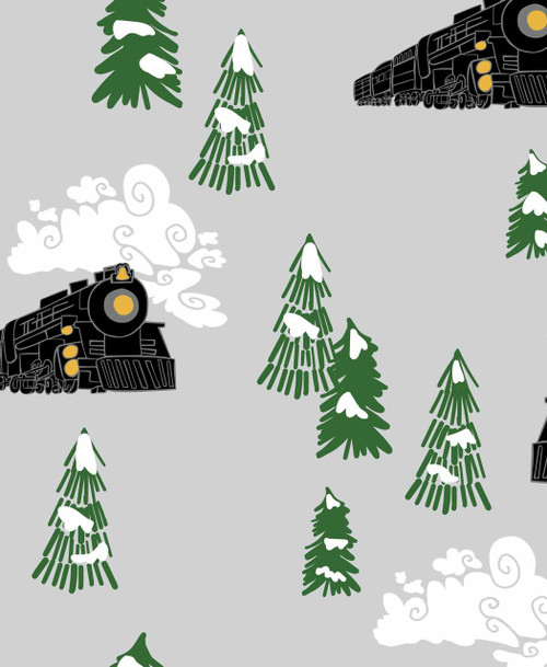 Lazy One All Aboard Pink Kid's Long Sleeve PJ's