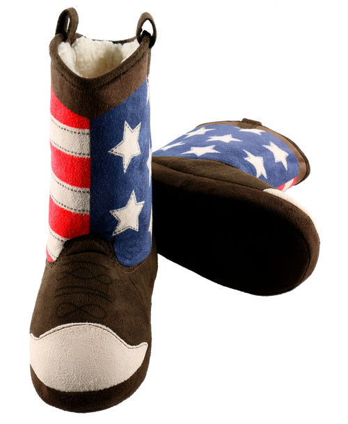 Lazy One America Boot Slipper