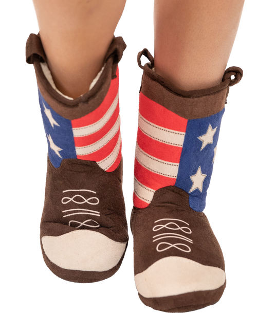 lazy one America Boot Slipper