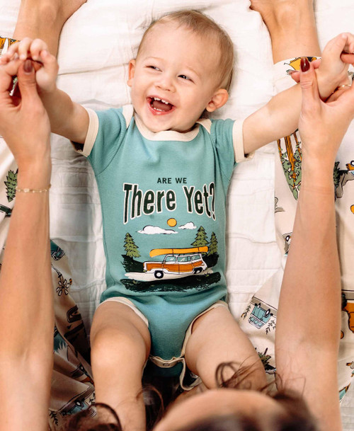Lazy One Are We There Yet? Infant Onesie Creeper