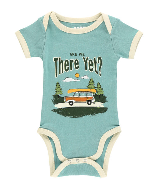 Lazy One Are We There Yet? Infant Onesie Creeper
